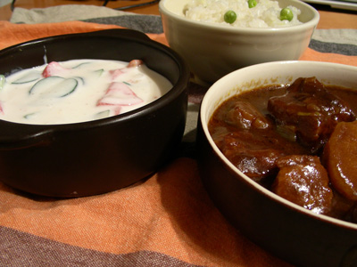 カレーとライタ
